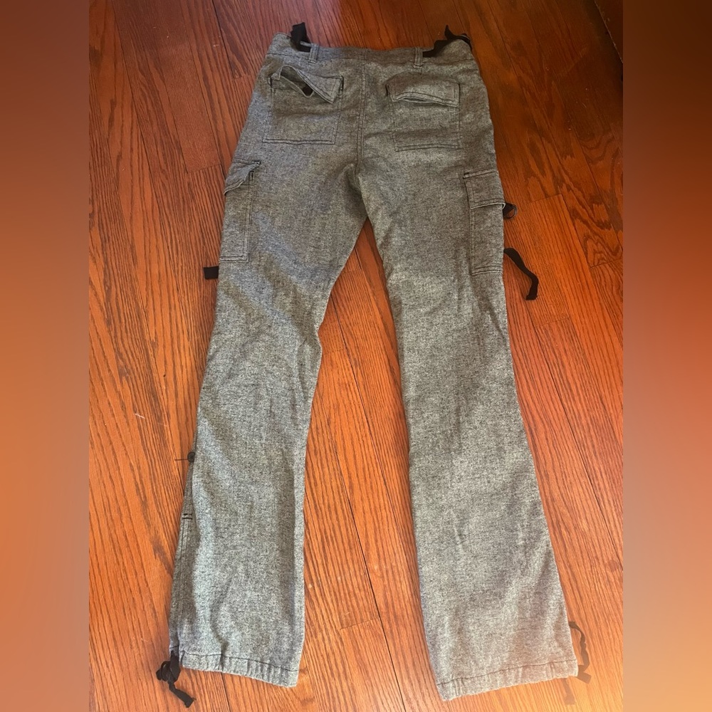 Express Wool Blend grey lined pants